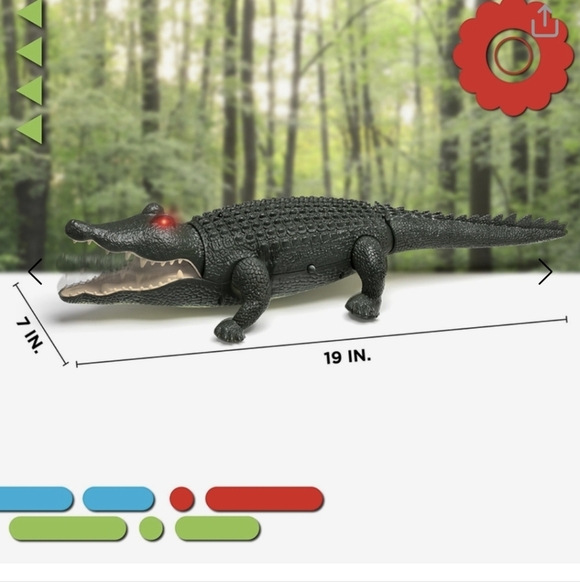 Discovery R/C Interactive Crocodile - Picture 11 of 11